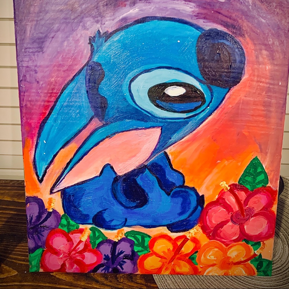 lilo and stitch painting!